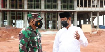 Gubernur Tinjau Proses Pembangunan Makogabwilhan I di Dompak