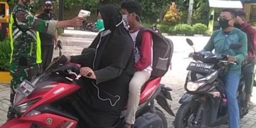 Serda Awaluddin Himbau Terapkan Prokes di Wisata Air Duri