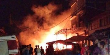 4 Unit Ruko dan 1 Rumah Permanen di Area Pasar Duri Ludes Terbakar