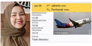 Putri Wahyuni Warga Pekanbaru Masuk dalam Daftar Sriwijaya Air
