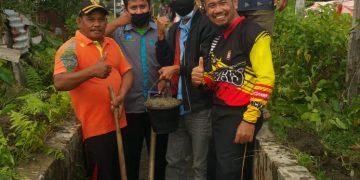 HPN di Kuansing Wartawan RLC Baksos Bersama Pemcam Kuantan Hilir Seberang