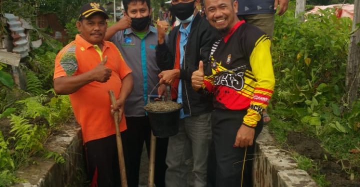 HPN di Kuansing Wartawan RLC Baksos Bersama Pemcam Kuantan Hilir Seberang
