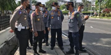 Dirlantas Polda Riau Cek Kesiapan Pemberlakuan ETLE di Pekanbaru dengan Dishub Provinsi, Ini Titiknya