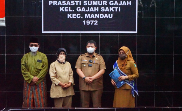 Tinjau Prasasti Sumur Gajah Sakti, Camat Mandau Ajak Masyarakat Promosikan Histori Daerah