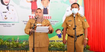 Bupati Kasmarni Pimpin Deklarasi Komitmen Bengkalis Tangani Stunting