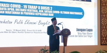 Sekdaprov Kepri : Vaksin Aman, Semua Sehat