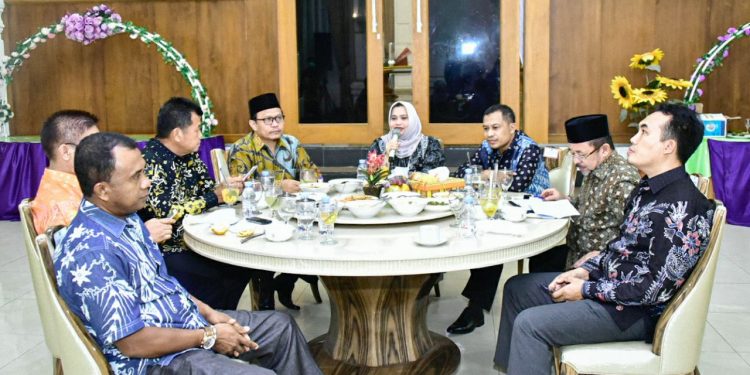Ramah Tamah dengan Anggota DPRD Bengkalis, Kasmarni Ajak Tingkatkan Sinergitas dan Komunikasi