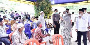 Bupati dan Wabup Bengkalis Kompak Buka Puasa Bersama Masyarakat Bukit Kerikil, Ajak Bangun Silaturrahmi dan Komunikasi