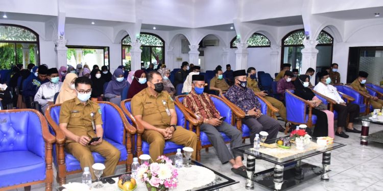 55 Qori dan Qoriah Bengkalis Ikuti Training Center
