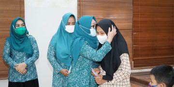 Program Berbagi TP-PKK Kabupaten Bengkalis, Santuni 30 Anak Yatim di Mandau