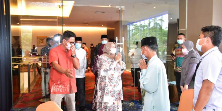 Bupati Kasmarni Ajak Masyarakat Sakai Perkuat Silaturrahmi dan Relasi