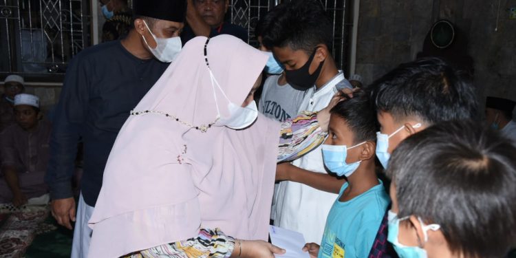 Safari Ramadhan di Mandau, Bupati Kasmarni Sampaikan Capaian Program Unggulan di 55 Hari Kerja