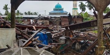 Bayi Empat Bulan Menjadi Korban Angin Kencang di Indragiri Hilir