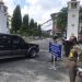 Penjagaan dan Pemeriksaan di kantor Gubernur Riau diperketat