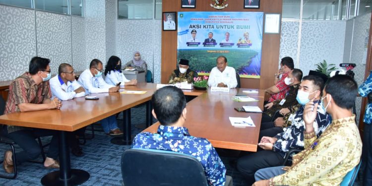 Lakukan Audiensi Bersama BPC Gapensi, Pemkab Bengkalis Siap Dukung Perusahaan Lokal