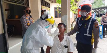 Pelanggar Protokol Kesehatan di Duri, Langsung Dites Swab Antigen