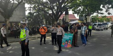 Cegah Covid-19, Tim Satgas V Gencar Operasi Yustisi di Mandau