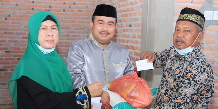 Gema Ramadhan Arisan PKDP Mandau Buat Bangga, Bagikan 305 Paket Sembako Untuk Dhuafa