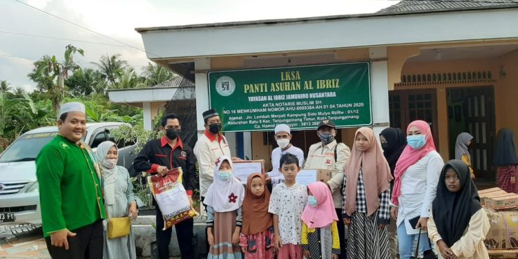 Berbagi di bulan Suci,  Grib Jaya Kepri Beri Bantuan ke  Panti