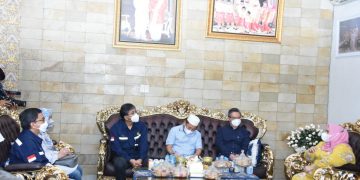 Terima Silaturrahmi PT Pertamina Hulu Rokan, Bupati Kasmarni Berharap Anak Daerah di Akomodir