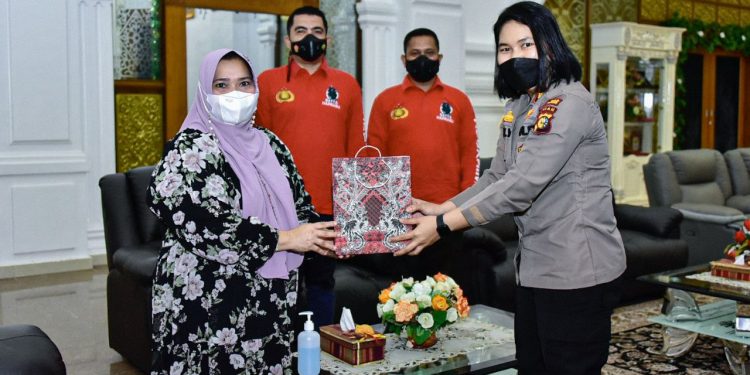 Bupati Kasmarni dan Wakapolres Bengkalis Janji Bangun Sinergitas