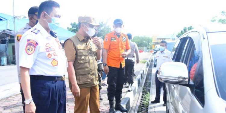 Jelang Lebaran Suasana Roro Air Putih-Sungai Selari Lengang