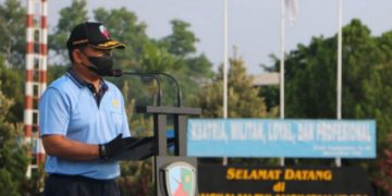 Penyebaran Virus Corona Meningkat, Danlanud Roesmin Nurjadin Himbau Jaga Diri Patuhi Prokes