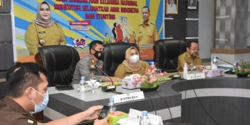 Ikuti Peringatan Harganas Pusat dan Provinsi, Bupati Kasmarni: Bengkalis Siap Tuntaskan Stunting