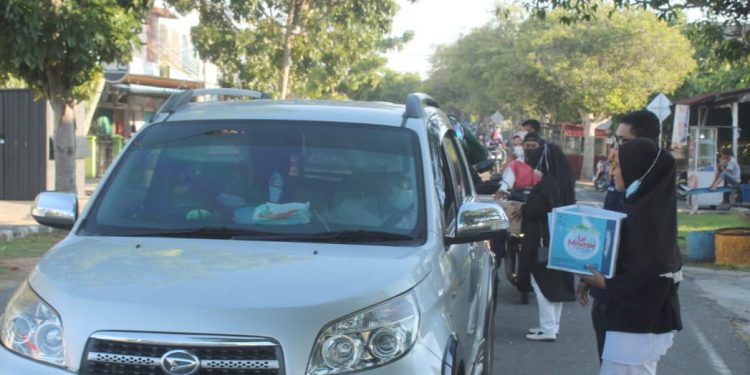 Gerakan Peduli Sesama, LM2R Bengkalis Gelar Penggalangan Dana