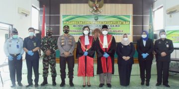 Hadiri Pelantikan Wakil Ketua PN Bengkalis, Bupati Kasmarni Ucapkan Selamat