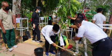 Bupati Suyatno Resmikan Hutan Kota Bagansiapiapi, Sempena Hari Lingkungan Hidup