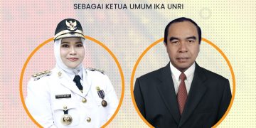 Bupati Kasmarni Sampaikan Selamat Untuk Suhu Wan, Ketua IKA UNRI Terpilih