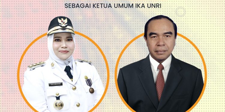 Bupati Kasmarni Sampaikan Selamat Untuk Suhu Wan, Ketua IKA UNRI Terpilih