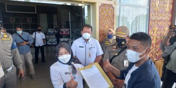 Puluhan Awak Media Tanjungpinang Datangi Kantor Walikota, Terkait Arogansi Walikota