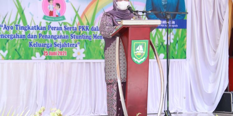 15 Desa Lokus Stunting, Bupati Kasmarni Sampaikan 3 Gerakan Konkrit