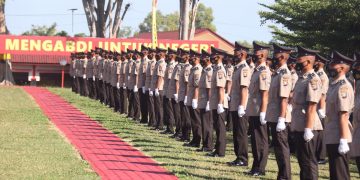 Kapolda Kepri Pimpin Upacara Penutupan Pendidikan dan Pelantikan Bintara Polri TA 2021/2021