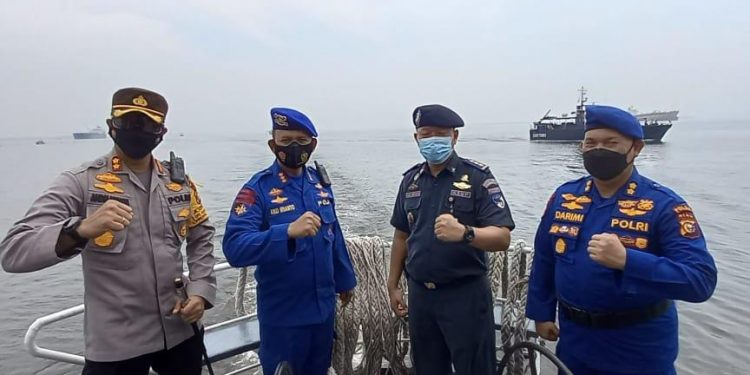 Gelar Patroli Bersama BC dan KSOP Dumai, Polisi Ajak Masyarakat Disiplin