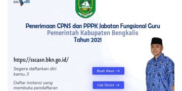 Pemkab Bengkalis Buka Seleksi CPNS Untuk 74 Formasi dan 634 Pegawai PPPK