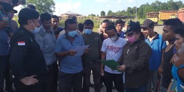 Hendak Tutup Sementara Operasional PKS PT SIPP Duri, Tim DLH Malah dihadang Warga
