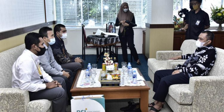 Terima Audensi PLN Rayon Bengkalis, Wabup Bagus Santoso Ajak Bersama Carikan Solusi