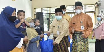144 Anak di Siak Kecil Terima Bantuan PMT dari BOB PT NSP Pertamina Hulu