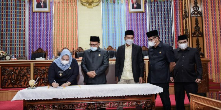Bupati Bengkalis Apresiasi Kinerja Tim Pansus RPJMD DPRD Bengkalis