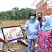 Tinjau Pembangunan Kantor Camat Talang Muandau, Bupati Kasmarni Minta Doa dan Dukungan Masyarakat