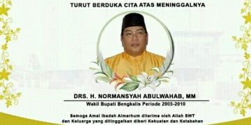 Mantan Wabup Bengkalis Normansyah Wafat, Bupati Kasmarni Belasungkawa