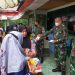 Temu Ramah Dengan Prajuritnya, Danramil 08 Kuantan Mudik Santuni Anak Yatim