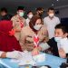 Bupati Kasmarni Tinjau Vaksinasi di Polres Bengkalis, Antusias Warga Tinggi