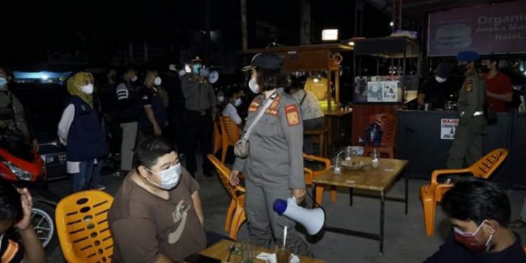 Razia Prokes 4 Jalan utama di Duri, Masih Banyak Yang Abai Prokes