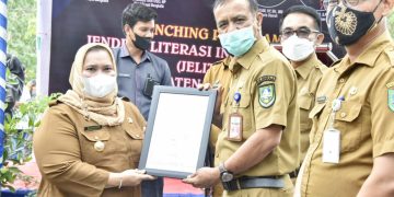 Tingkat SDM, Bupati Kasmarni Luncurkan Program Jendela Literasi dan Inspirasi