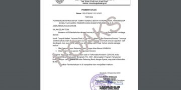 Nama Sekda Bengkalis Dicatut Surat Penyaluran Donasi