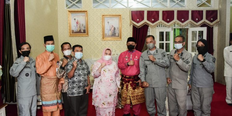 Terima Perwakilan Bakamla-RI di Duri, Bupati Kasmarni Siap Fasilitasi Pembangunan Kantor SPD Bakamla